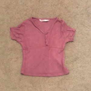 Urban kids, purple short sleeve tee shirt.